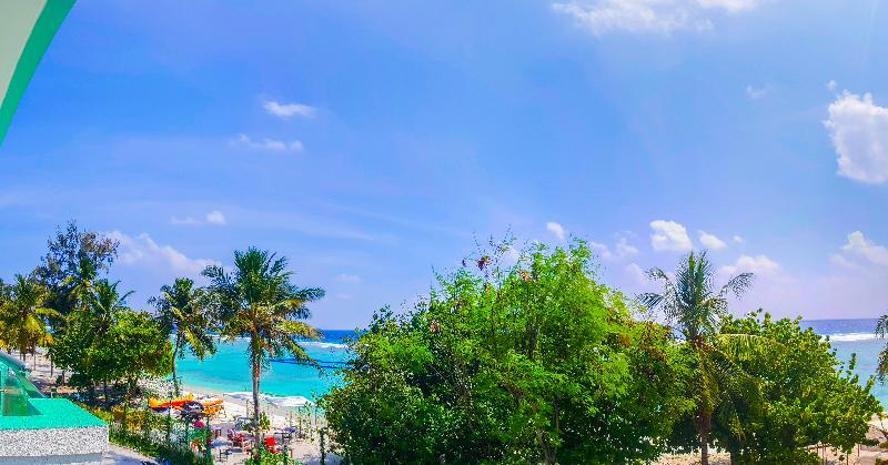 Seasunbeach Hotel Maldives Hulhumalé Buitenkant foto